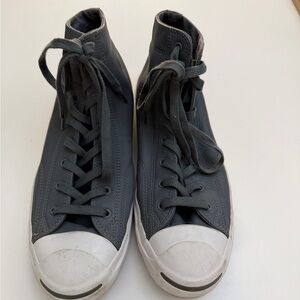Converse Charcoal High-Top Sneakers